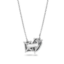 Clarity Diamond™ Pear and Emerald Diamond Toi et Moi Pendant