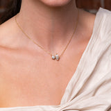 Clarity Diamond™ Round and Marquise Diamond Toi et Moi Pendant