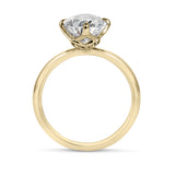 Clarity Diamond™ Signature Oval Diamond Solitaire Engagement Ring