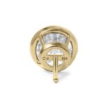 Clarity Diamond™ Bezel Diamond Stud Earrings