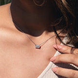 Clarity Diamond™ Signature Emerald Diamond Pendant