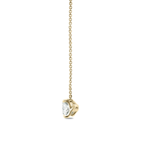 Clarity Diamond™ Signature GIA Certified Lab Grown Oval Diamond Pendant
