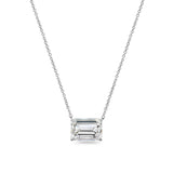 Clarity Diamond™ Signature Emerald Diamond Pendant