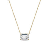 Clarity Diamond™ Signature Emerald Diamond Pendant