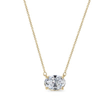 Clarity Diamond™ Signature Oval Diamond Pendant