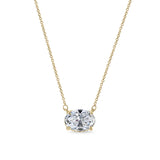 Clarity Diamond™ Signature Oval Diamond Pendant