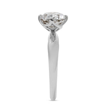 Clarity Diamond™ Signature East-West Oval Diamond Solitaire Engagement Ring
