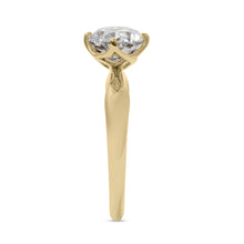Clarity Diamond™ Signature East-West Oval Diamond Solitaire Engagement Ring
