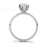 Clarity Diamond™ Signature Pear Diamond Solitaire Engagement Ring