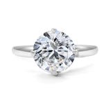 Clarity Diamond™ Signature Round Diamond Solitaire Engagement Ring
