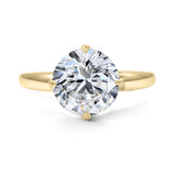 Clarity Diamond™ Signature Round Diamond Solitaire Engagement Ring