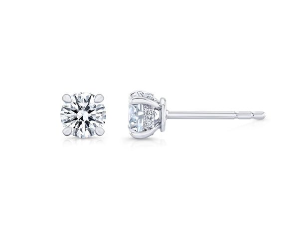 Black diamond stud earrings kay jewelers on sale