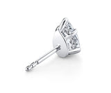 1.1 ct Pear Shape Cut Lab Grown Diamond Stud Earrings