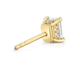 1.1 ct Emerald Cut Lab Grown Diamond Stud Earrings