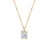 Pear Shape Cut Lab Grown Diamond Pendant