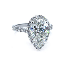 Complicated Pear Shape Halo