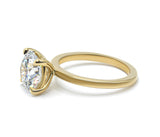 Solitaire with a collar 2.00+ ct D-E/VS