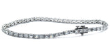 Emerald Cut Lab Grown Diamond Tennis Bracelet 10.00 ct