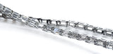 Emerald Cut Lab Grown Diamond Tennis Bracelet 10.00 ct