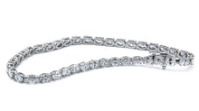 Oval Cut Lab Grown Diamond Tennis Bracelet (5.00 ct tw)