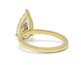 Pear Cut Solitaire Engagement Ring