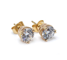 Dazzling Lab-Grown Diamond Stud Earrings: 2.00+ Carat VS1-VS2 Clarity and DEF Color