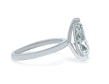 Pear Cut Solitaire Engagement Ring