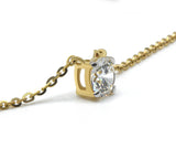 Round Cut Lab Grown Diamond Pendant 2ct.tw