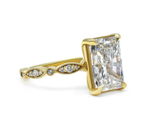 Solara Radiant cut Diamond Ring