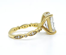 Solara Radiant cut Diamond Ring