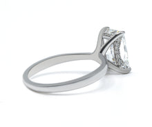 Melisande Radiant cut Solitaire Diamond Ring