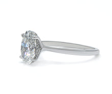 Seraphina Oval Cut  Solitaire Diamond Ring