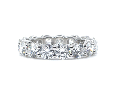 Round Cut Eternity Band Perfectly Matched 6.0 CTW