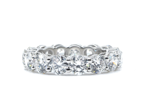 Round Cut Eternity Band Perfectly Matched 5.25 CTW