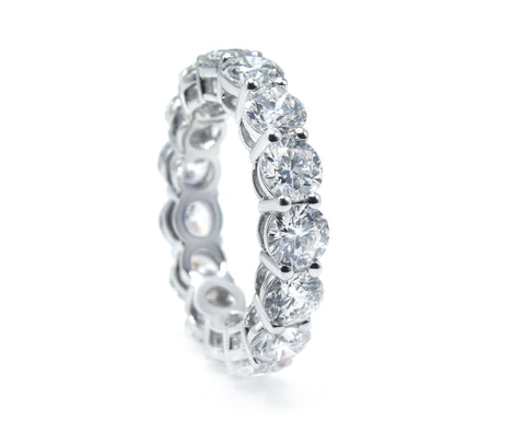 Round Cut Eternity Band Perfectly Matched 3.0 CTW