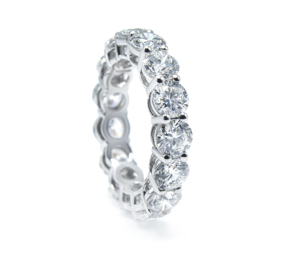 Round Cut Eternity Band Perfectly Matched 3.0 CTW