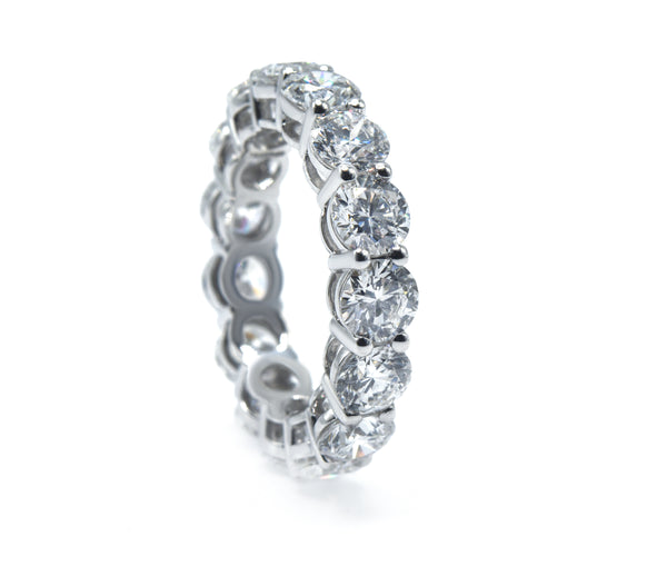 Round Brilliant Diamond Eternity Band