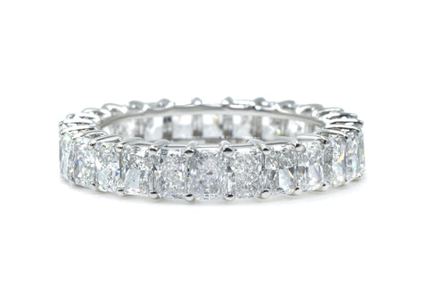Radiant Cut Eternity Band 4.0 ct