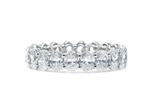 Oval Cut Eternity Band 3.50ct