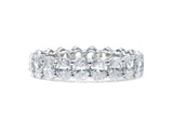 Oval Cut Eternity Band Perfectly Matched 4.50 CTW
