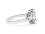 Radiant-Cut Lab-Grown Diamond Three-Stone