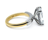 Radiant Cut Diamond Solitaire Engagement Ring