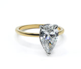 Hidden Halo Pear Brilliant Cut 2.00+ D-E/VS