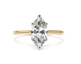 Marquise Lab-Grown Diamond Solitaire Ring