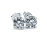 Classic Canadian Diamond Stud Earrings 1.80 ct tw