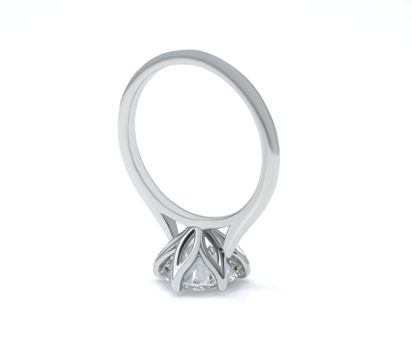Ever Classic Six Prong, Diamond Solitaire, Reinvented