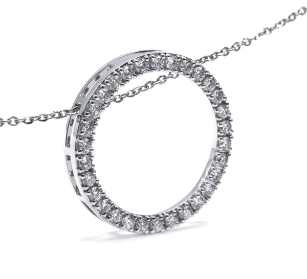 Sparkle Loop Lab Grown Diamond Pendant