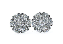 1.5 + carat Ideal Cut Lab Grown Diamond Earrings