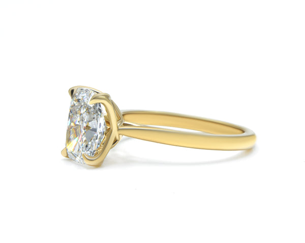 The Classic Cushion Lab-Grown Diamond Engagement Ring
