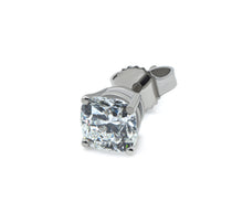 Natural Ideal Square Cushion cut Canadian Diamond Stud Earring 0.94 ct